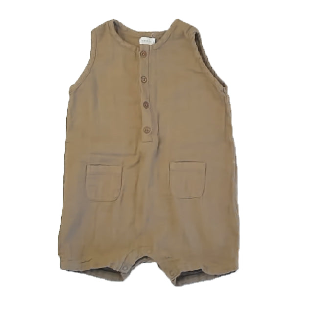 Jamie Kay Boys Olive Romper Size: 4T Olive