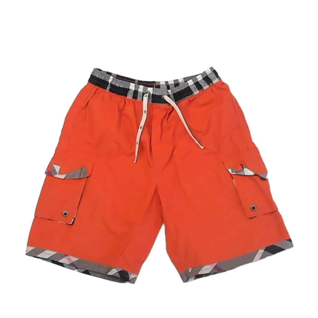 Burberry Boys Orange | Black Trunks Size: 10 Years Orange | Black