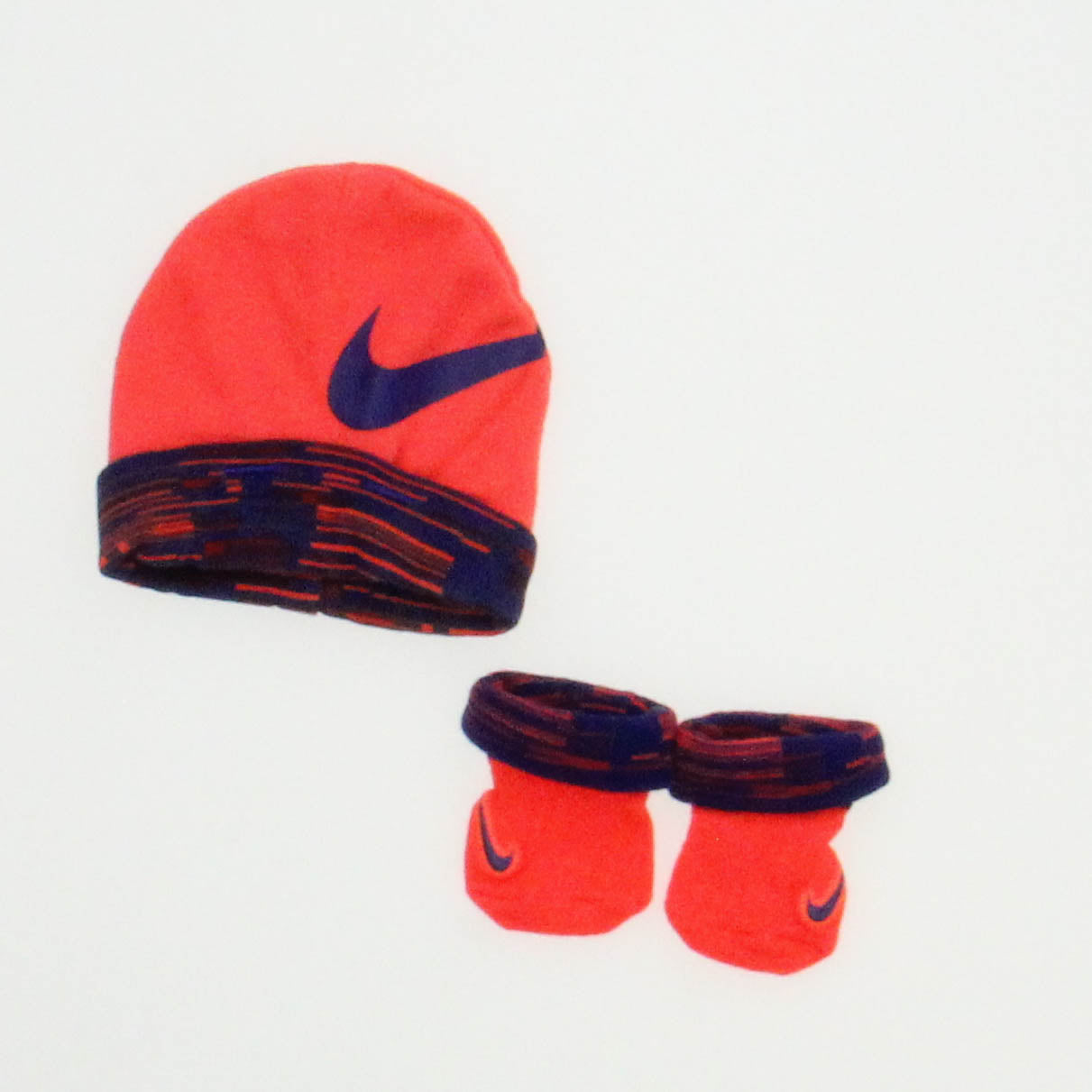 Nike Boys Orange | Blue Accessory Size: New Born Orange | Blue