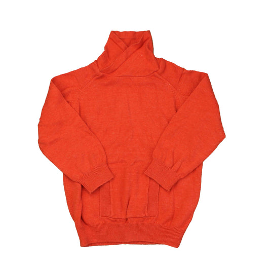 Samara Girls Orange Red Sweater Size: 10 Years Orange Red