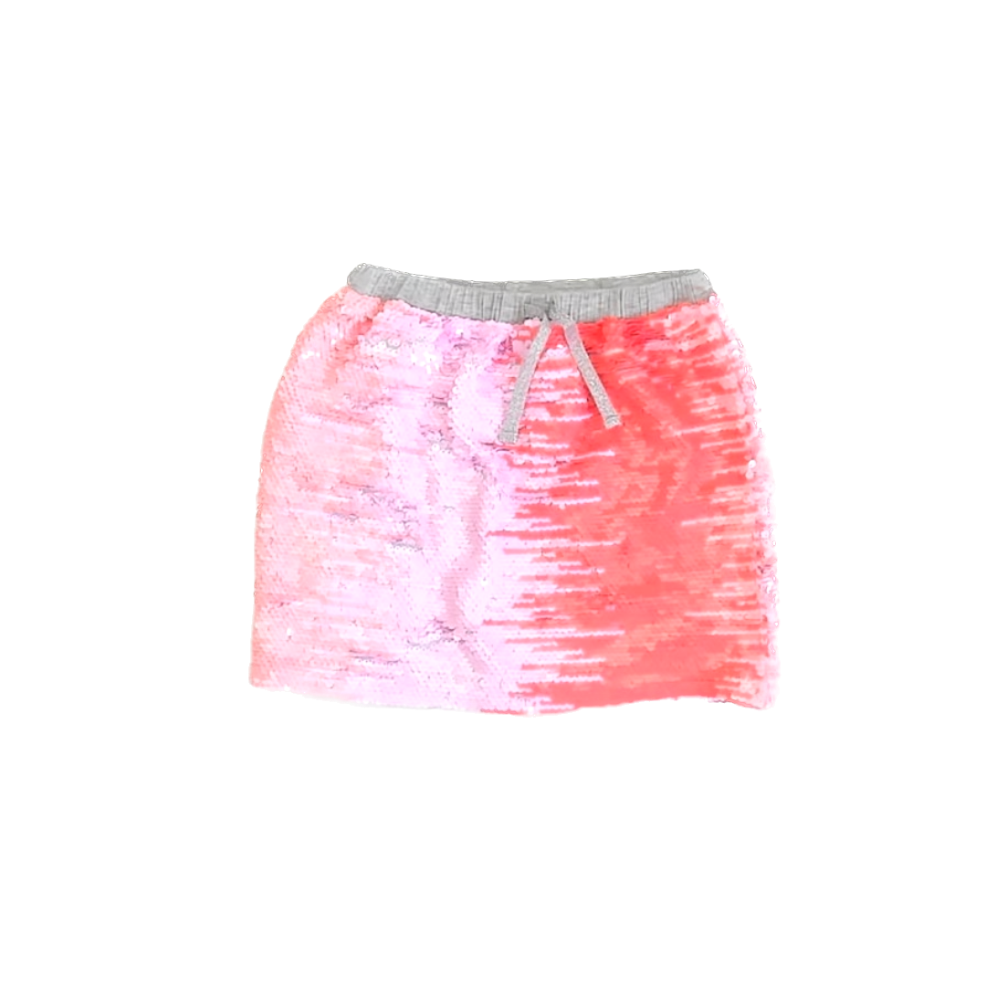 Rockets Of Awesome Girls Orange Sequin Skirt Size: 6 years Orange Sequin