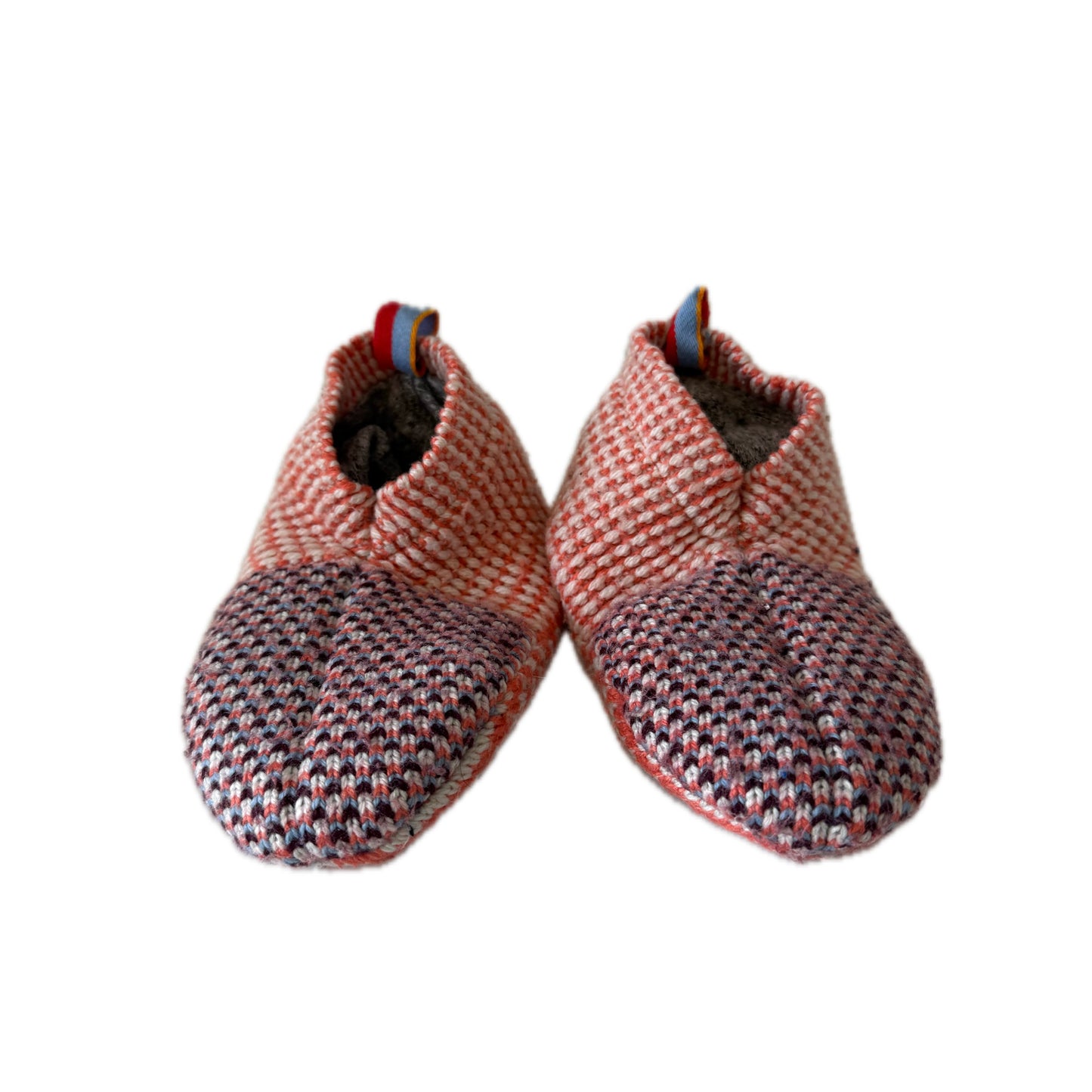 Bombas Boys Orange Slippers Size: 7-8 Toddler Orange