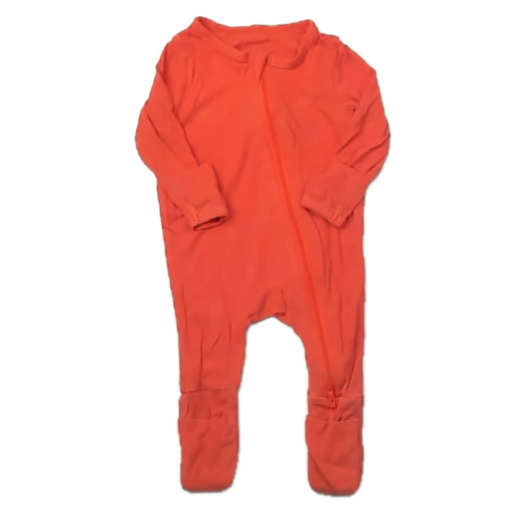 Scainf Boys Orange 1-piece Non-footed Pajamas Size: 0-3 Months Orange