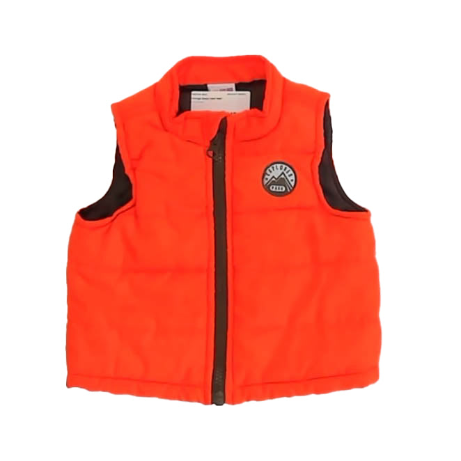Healthtex Baby Boys Orange Vest Size: 6 Months Orange