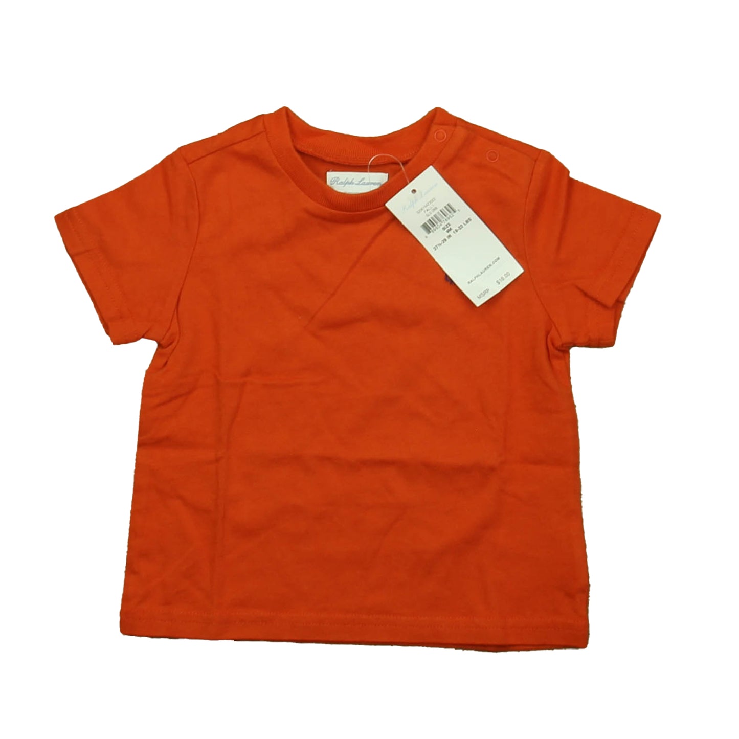 Ralph Lauren Boys Orange T-Shirt Size: 9 Months