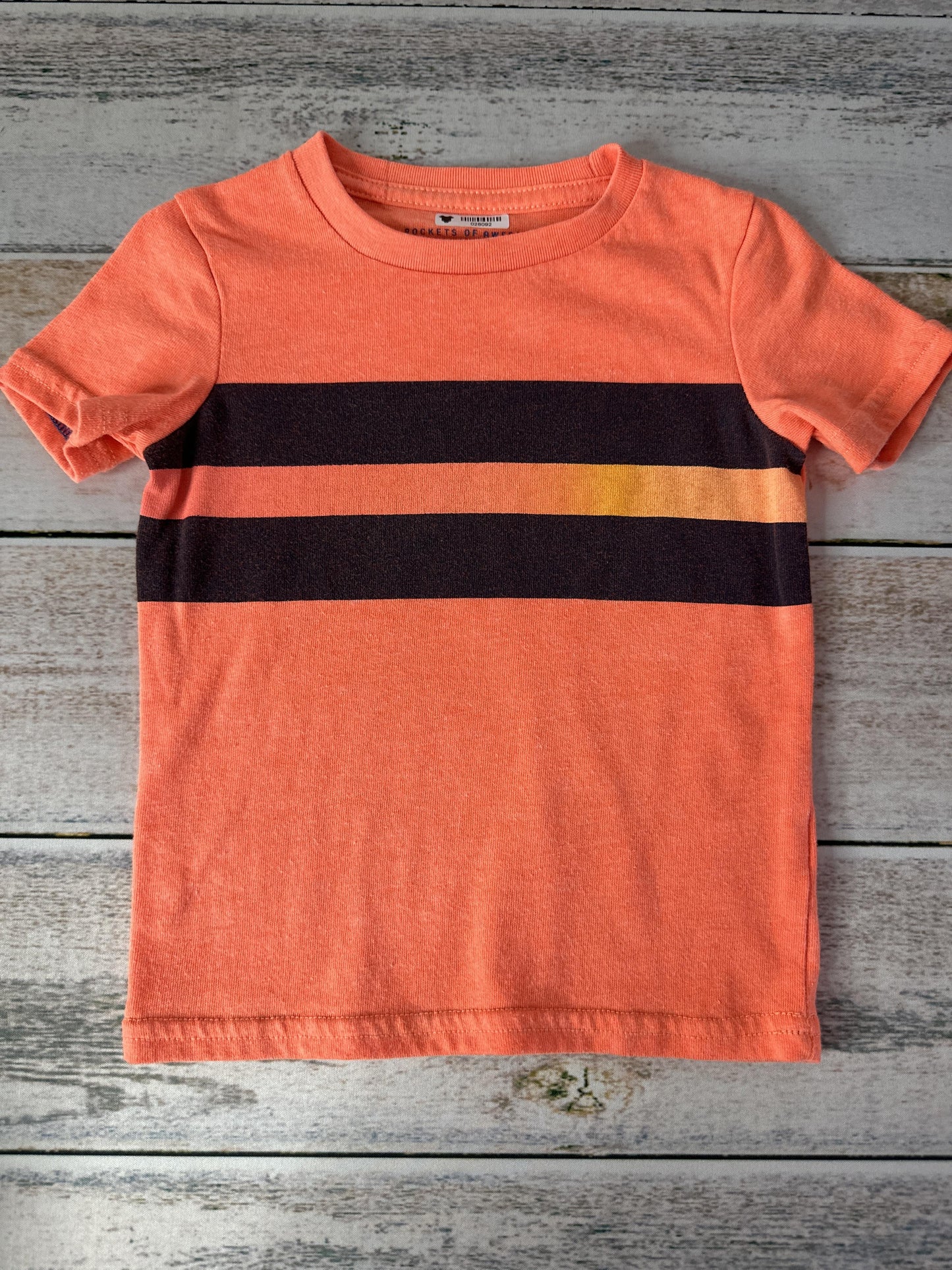 Rockets of Awesome Unisex orange T-Shirt Size: 2T orange