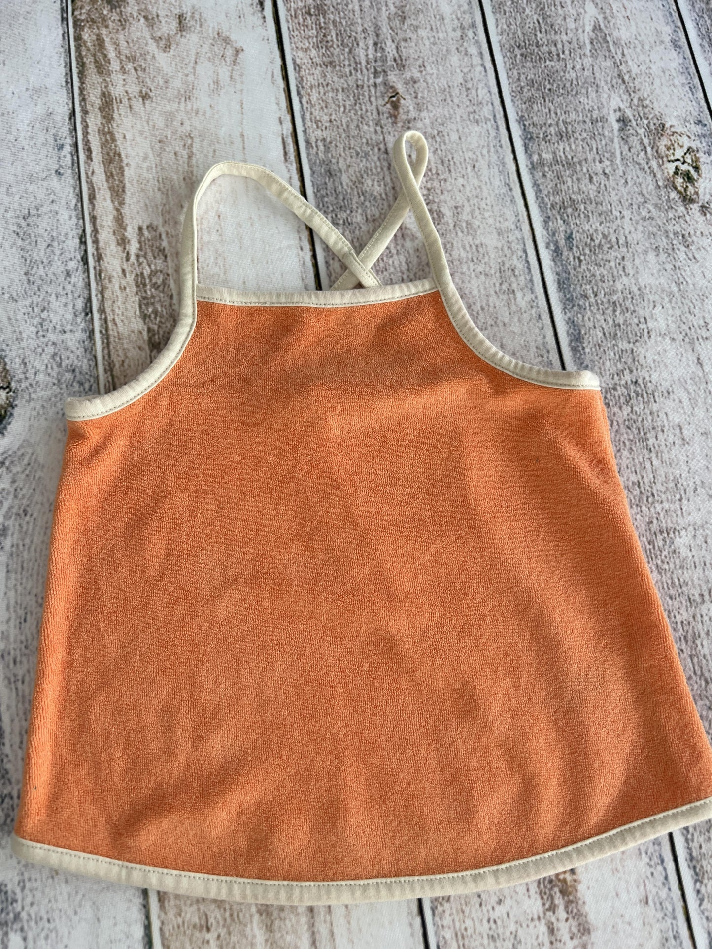 Cat & Jack Girls orange Tank Top Size: 3T orange