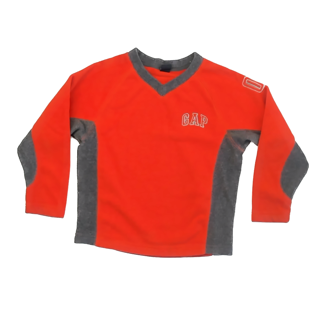 Gap Boys Orange Fleece Size: 5-6 Years Orange