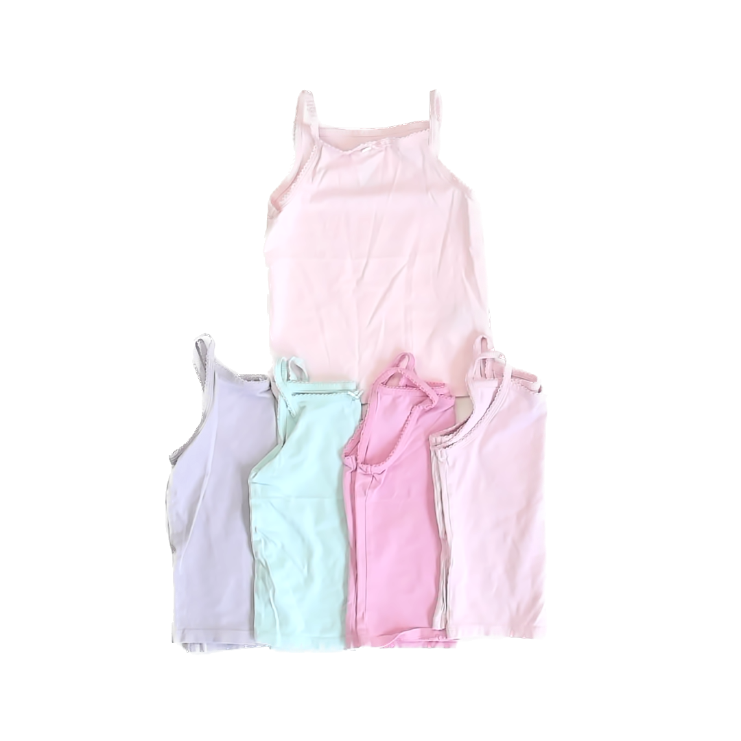 H&M Girls Pastels Tank Top Size: 3-4T Pastels