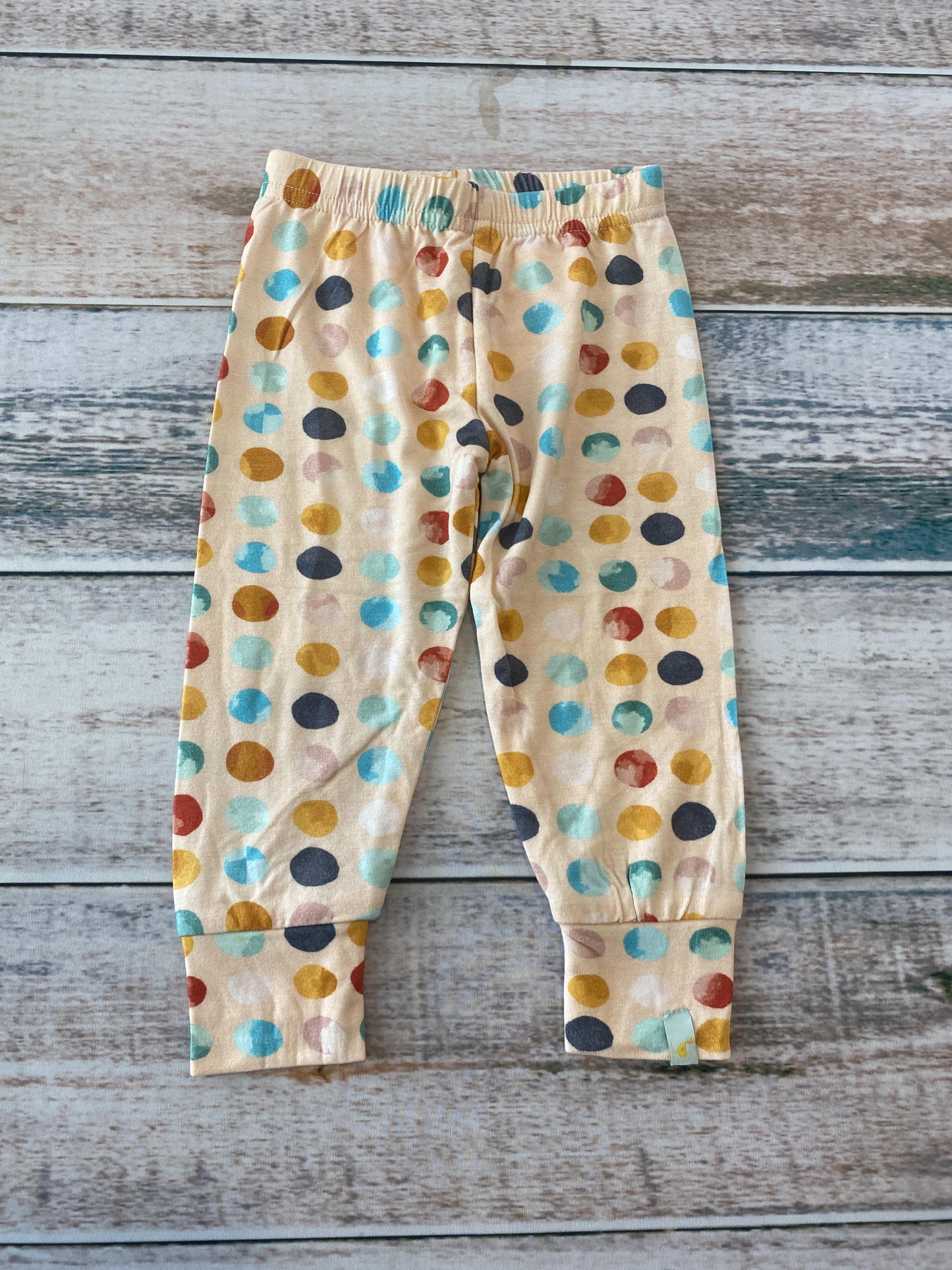 Clover Baby & Kids Girls Peach | Dots Pajamas Size: 6-12 months Peach | Dots