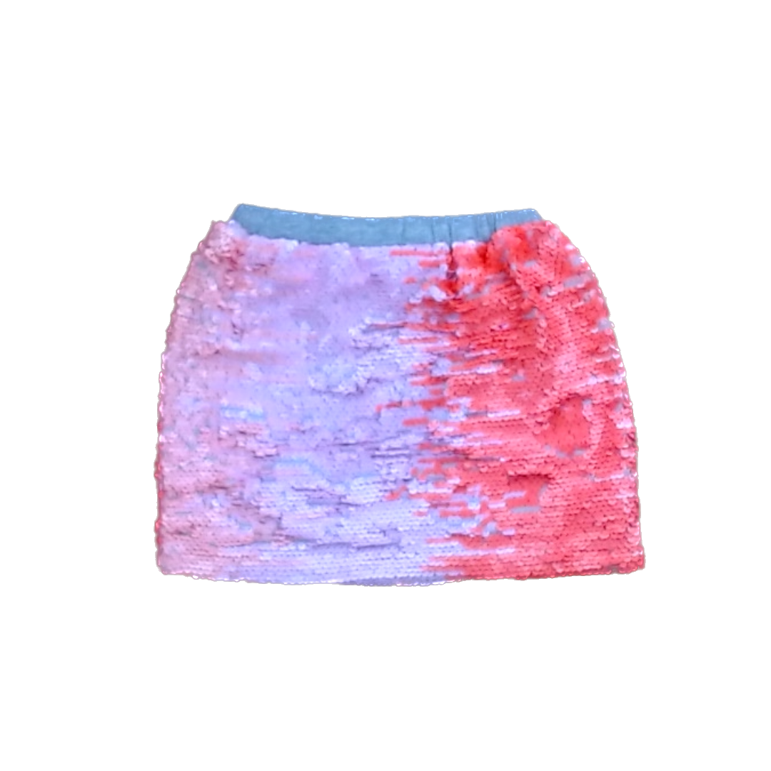 Rockets Of Awesome Girls Peach Ombre Sequin Shorts Size: 4T Peach Ombre Sequin