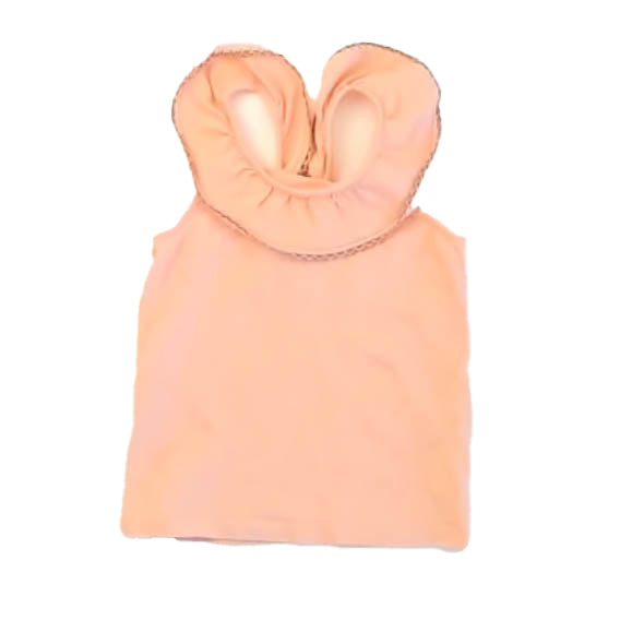 Janie and Jack Girls Peach Tank Top Size: 3T Peach