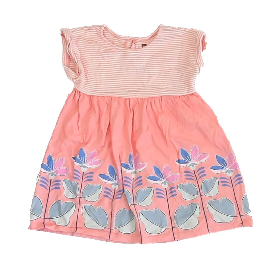 Tea Collection Girls Peach Dress Size: 4T Peach