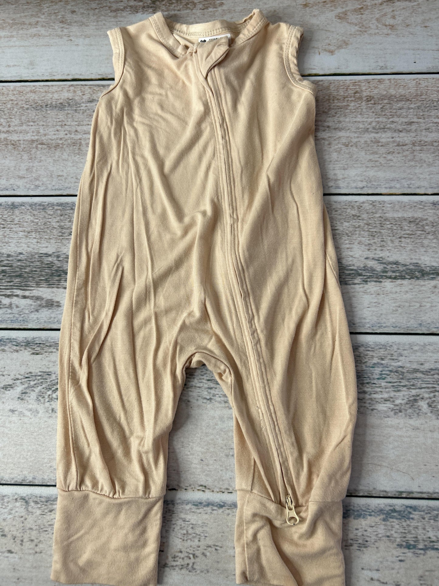 Unisex Peach Pajamas Size: 0-3 months Peach