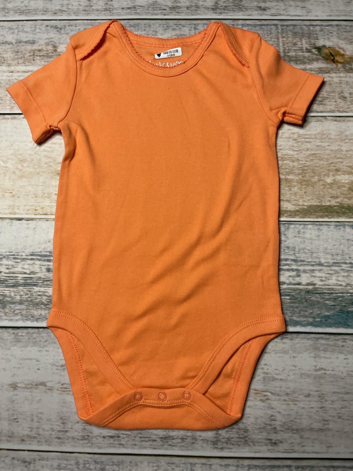Mac & Moon Girls Peach Onesie Size: 18 months Peach