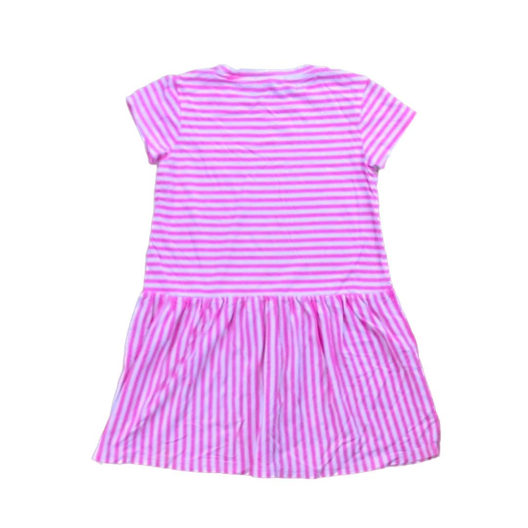 Rockets Of Awesome Girls Pink and White Stripes Dress Size: 3T Pink and White Stripes