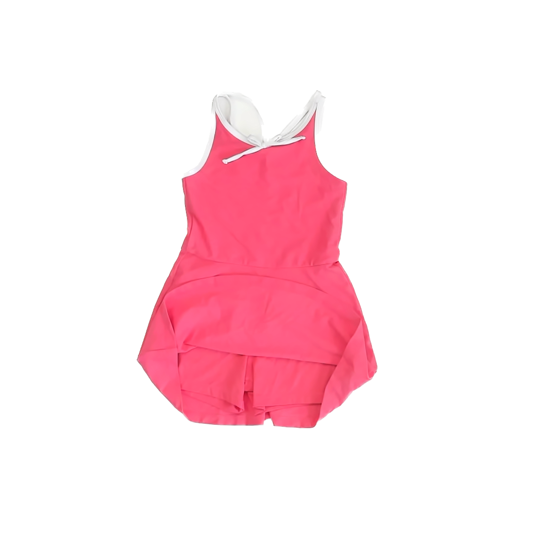Old Navy Girls Pink Athletic Dress Size: 6-7 Years Pink Athletic