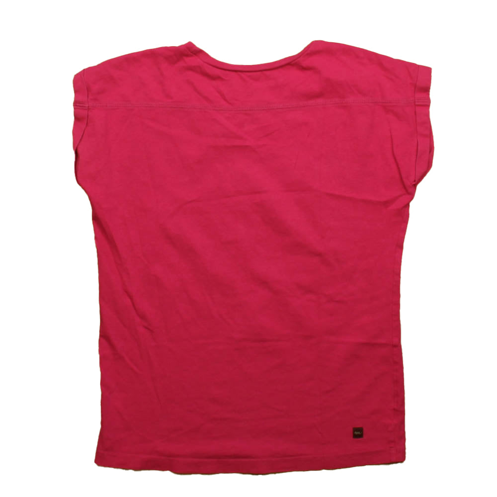 Tea Girls Pink Bird T-Shirt Size: 7 Years Pink Bird