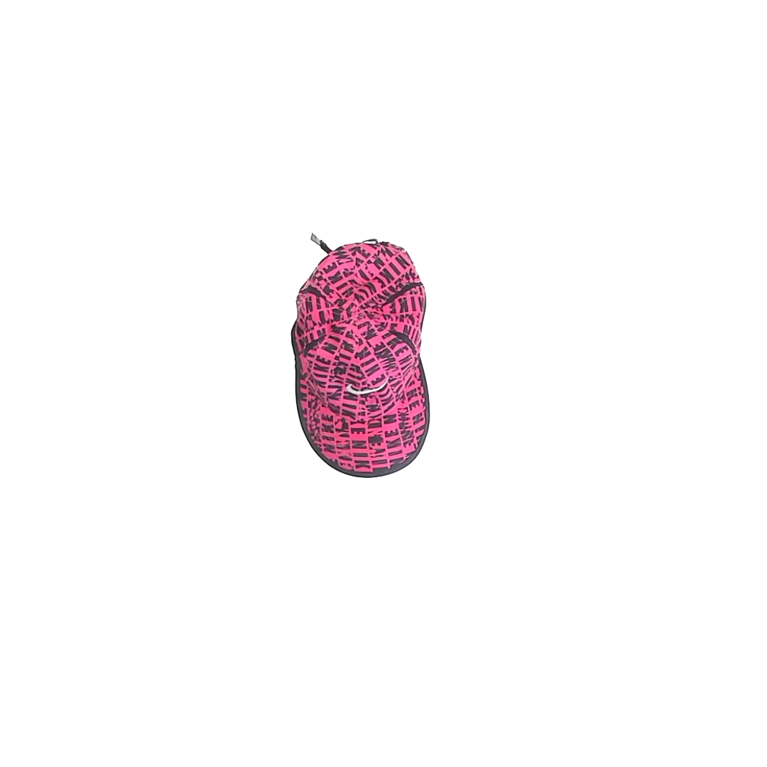 Nike Girls Pink | Black Hat Size: 4-6 Years Pink | Black