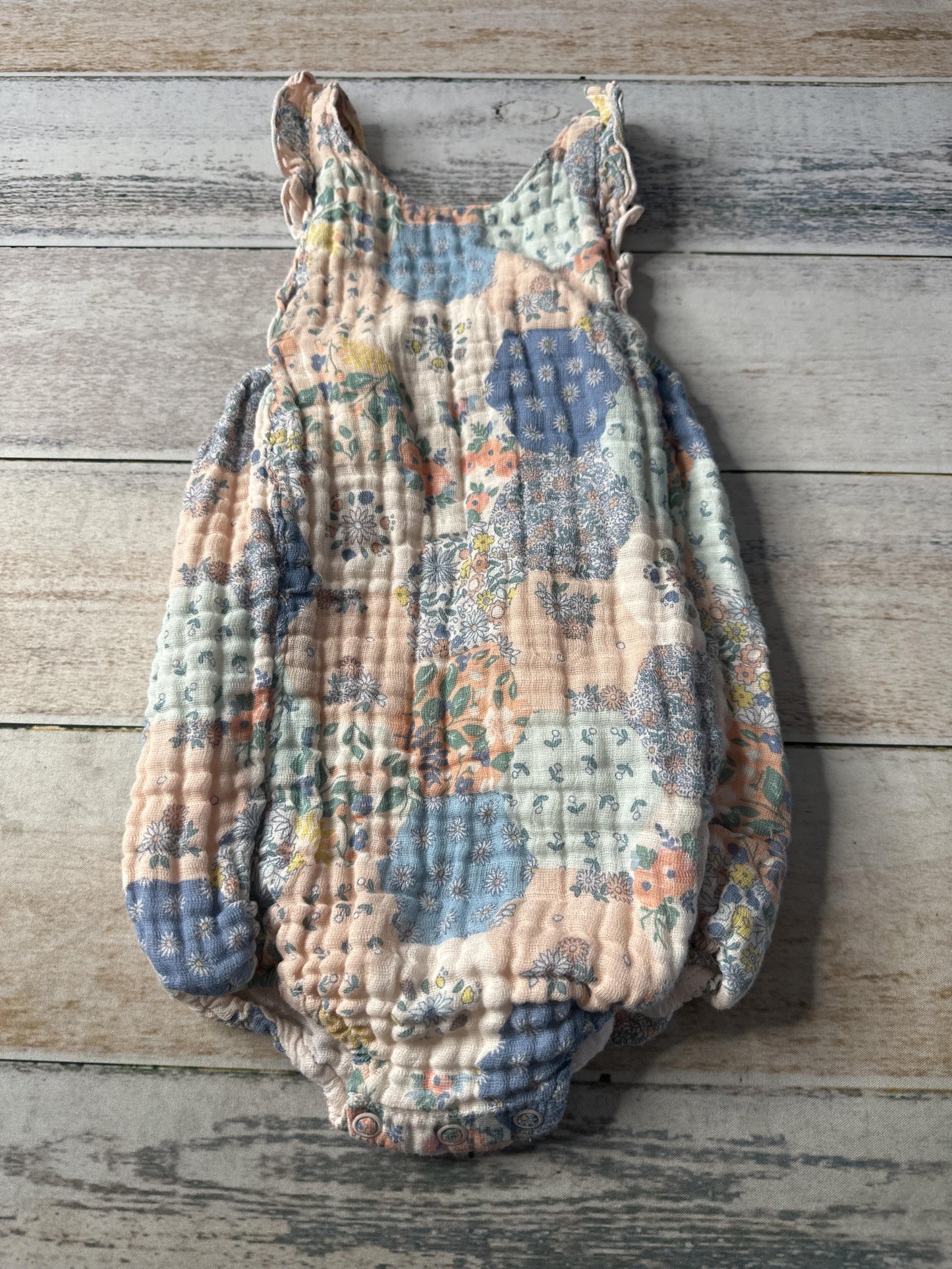 Angel Dear Girls pink | Blue Romper Size: 18-24 months pink | Blue