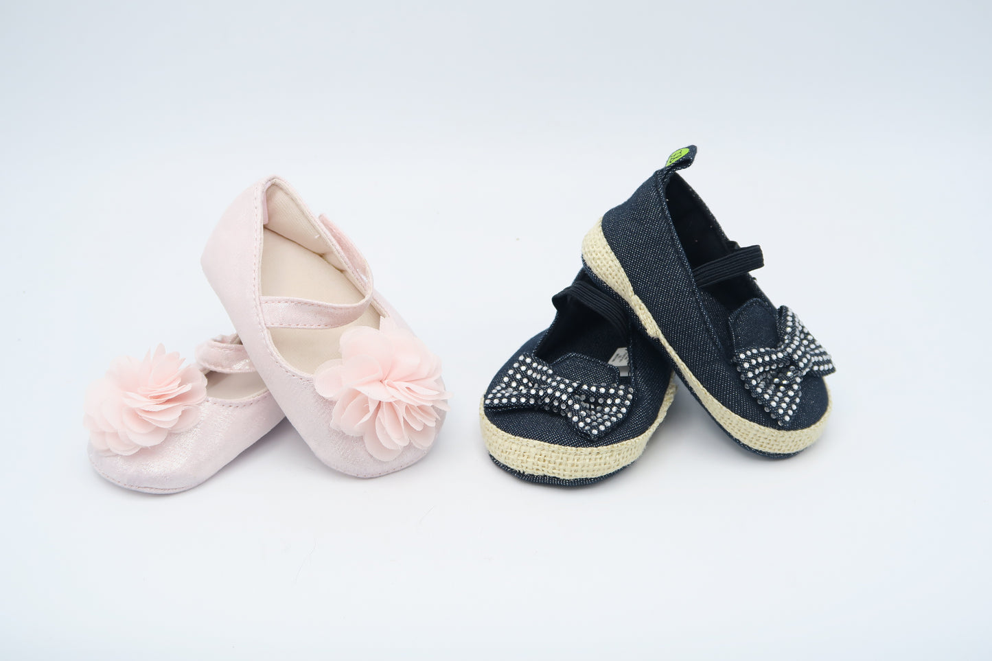 First Impressions Girls Pink | Blue Shoes Size: 2 Infant Pink | Blue