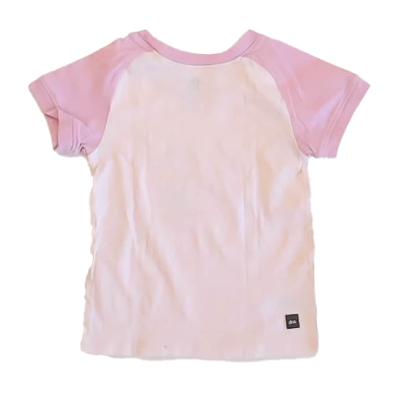Tea Collection Girls Pink Bunny T-Shirt Size: 3T Pink Bunny