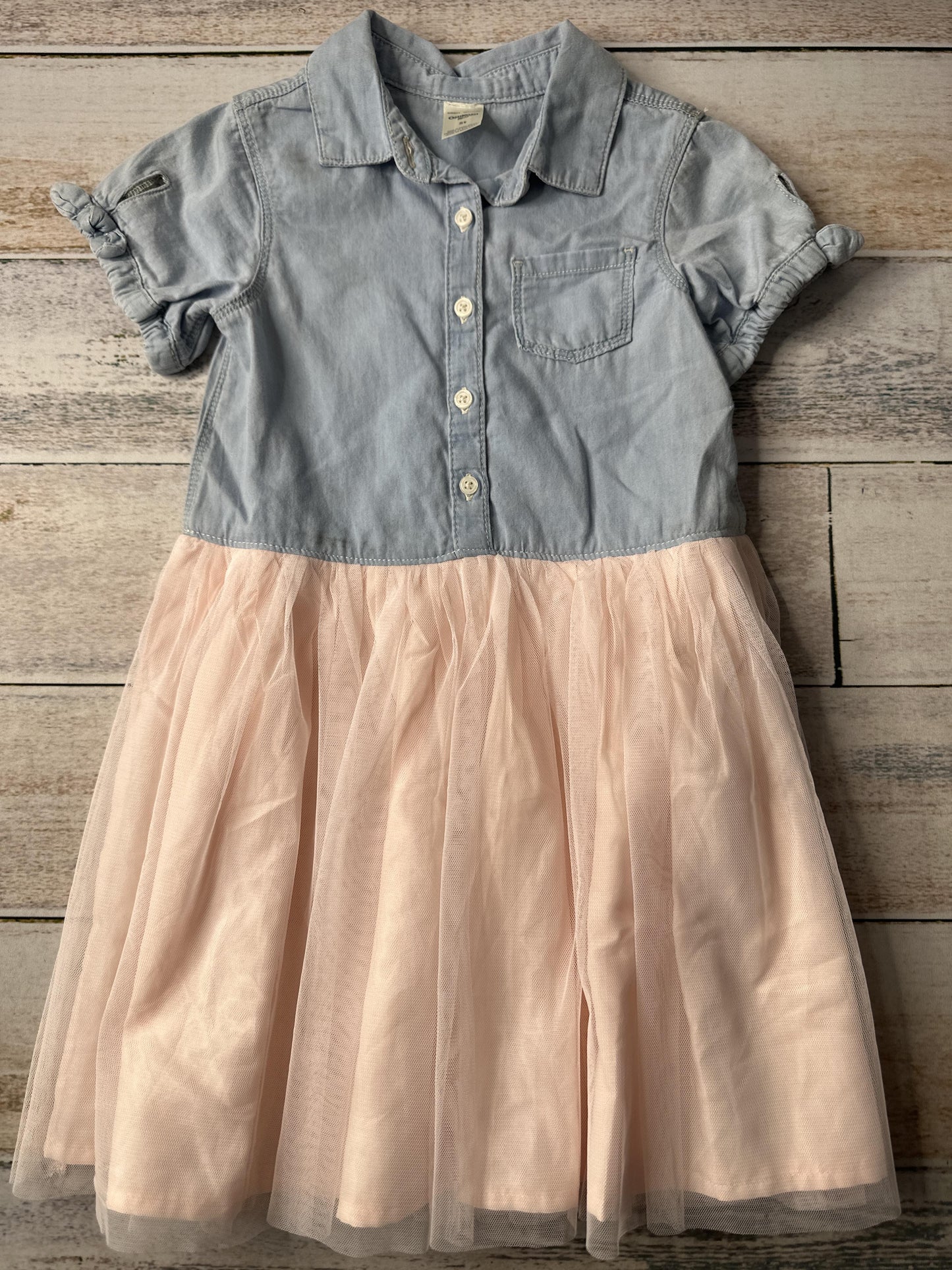 OshKosh Girls pink | Denim Dress Size: 5T pink | Denim
