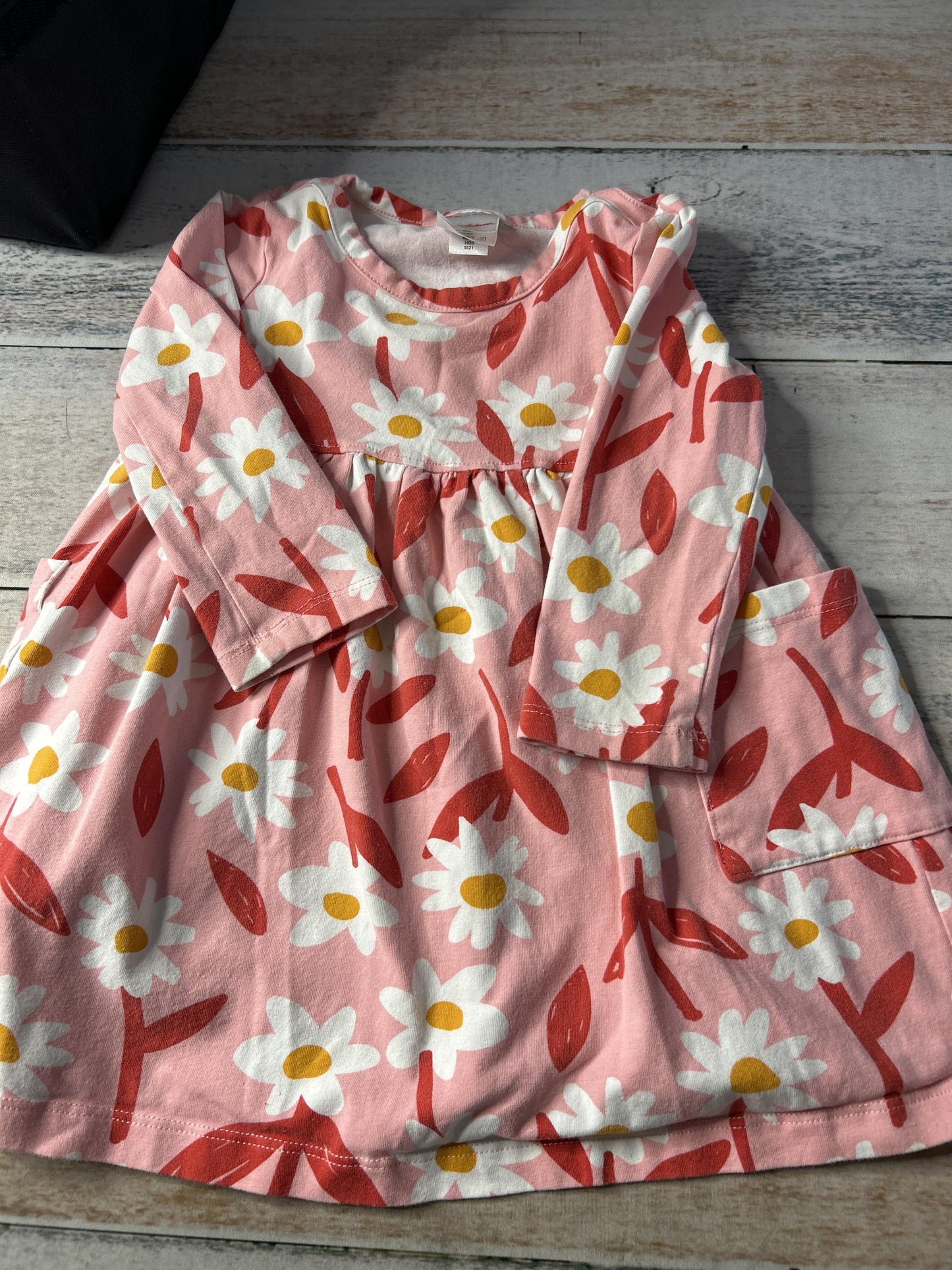 Hanna Andersson Girls Pink floral Dress Size: 18-24 months Pink floral