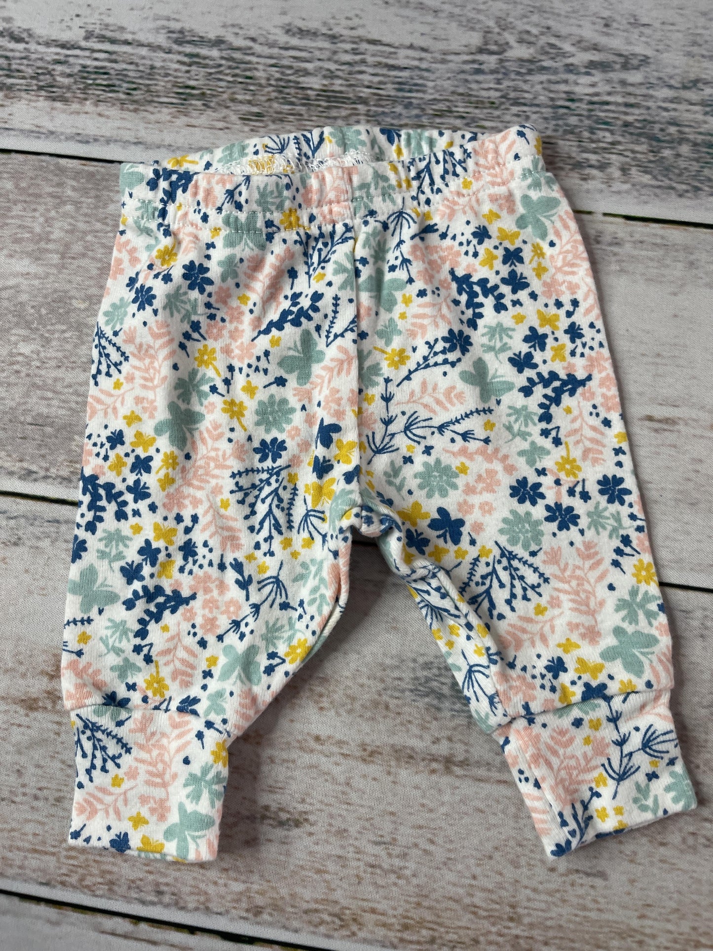 Carters Girls Pink floral Pants Size: Newborn Pink floral
