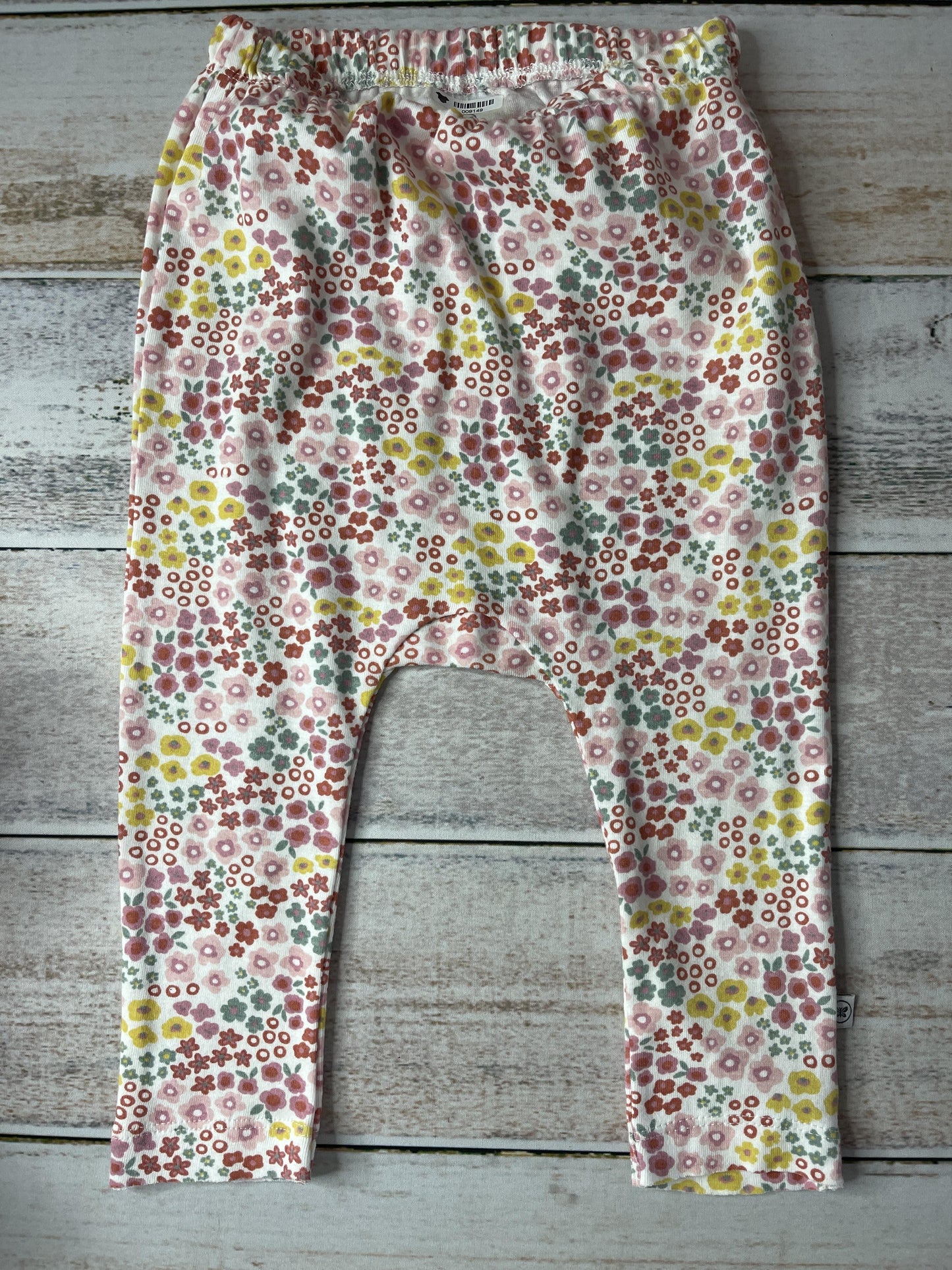 Honest co Girls Pink floral Pants Size: 18 months Pink floral