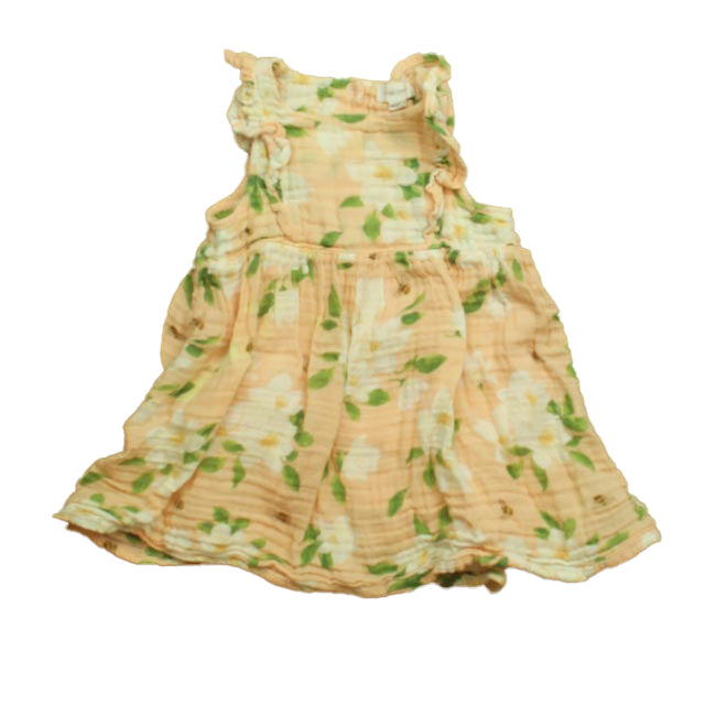 Angel Dear Girls Pink Floral Dress Size: 18-24 Months Pink Floral
