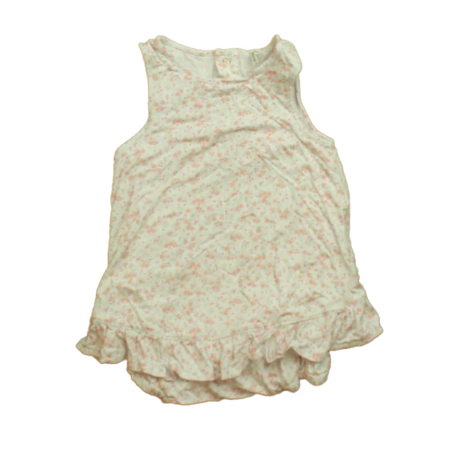 Parz by Posh Peanut Girls Pink Floral Romper Size: 18-24 Months Pink Floral