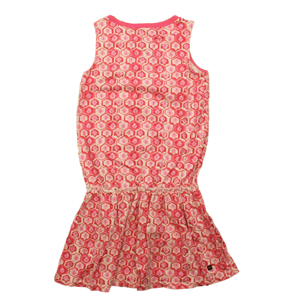 Tea Collection Girls Pink Floral Dress Size: 10 Years Pink Floral