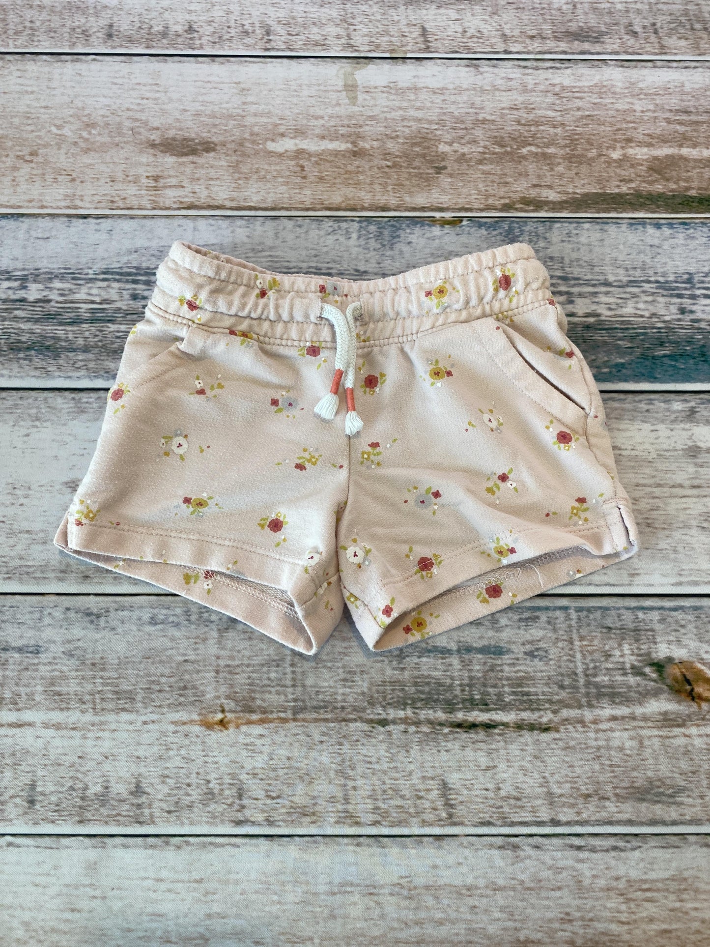 Cat & Jack Girls pink | Flowers Shorts Size: 5 pink | Flowers