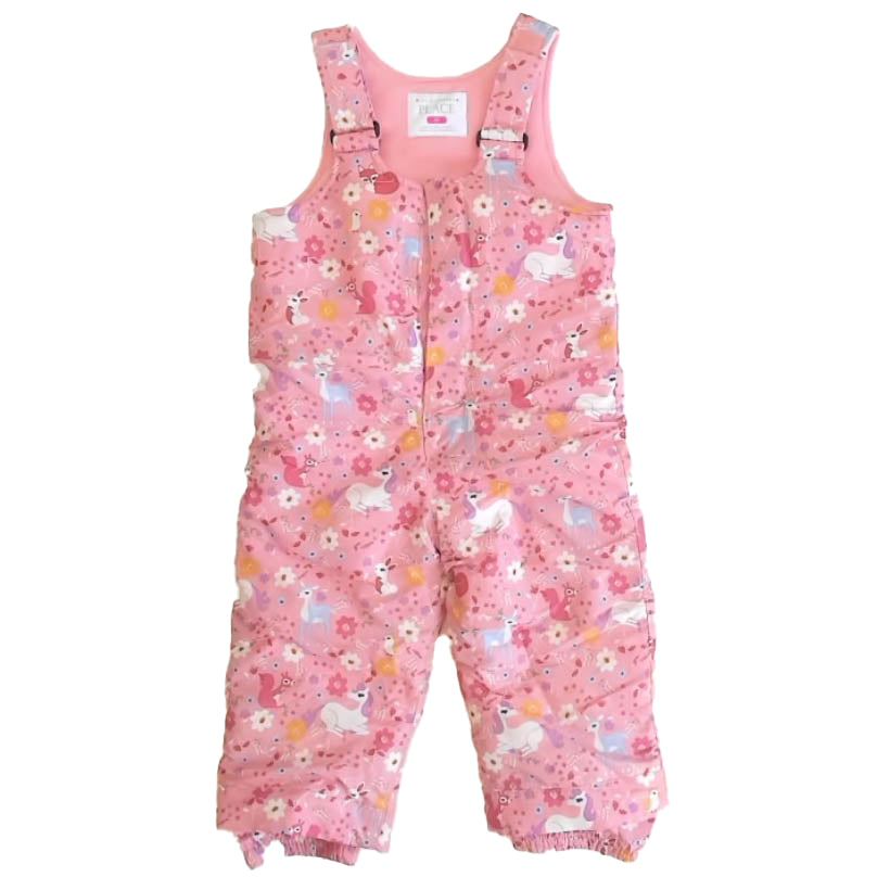 The Children's Place Girls Pink Forest Snow Pants Size: 2T Pink Forest