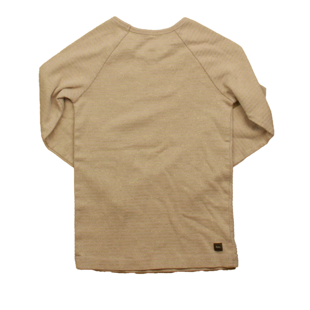 Tea Girls Pink | Gold Stripe T-Shirt Size: 6 Years Pink | Gold Stripe