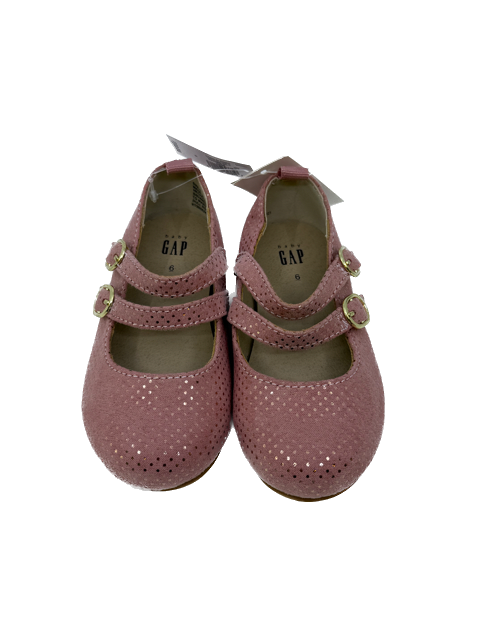 Gap Girls Pink Gold Shoes Size: 6 Toddler Pink Gold