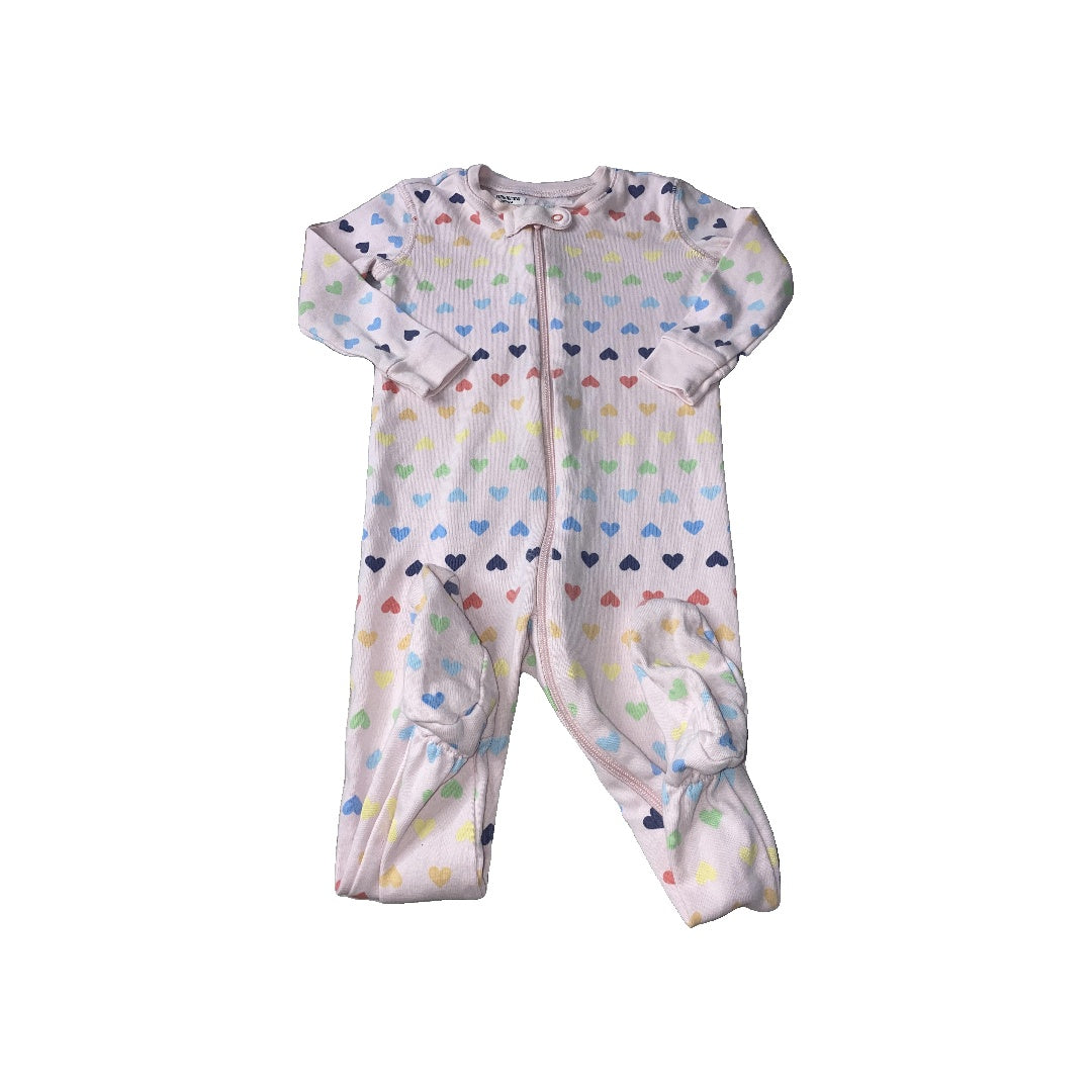 Primary Girls pink | Hearts Pajamas Size: 9-12 Months pink | Hearts
