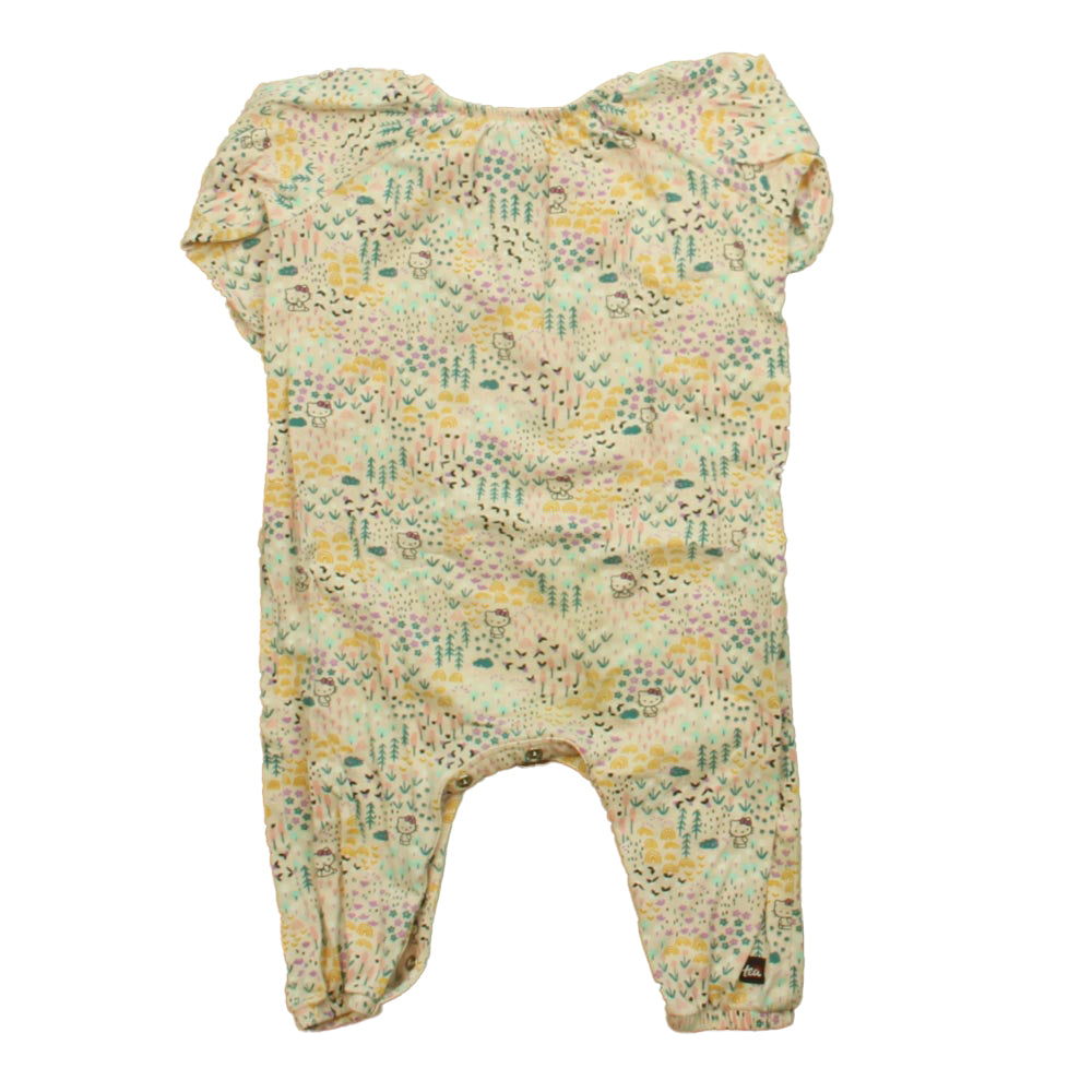 Tea Collection Girls Pink Hello Kitty Long Sleeve Outfit Size: 6-9 Months Pink Hello Kitty