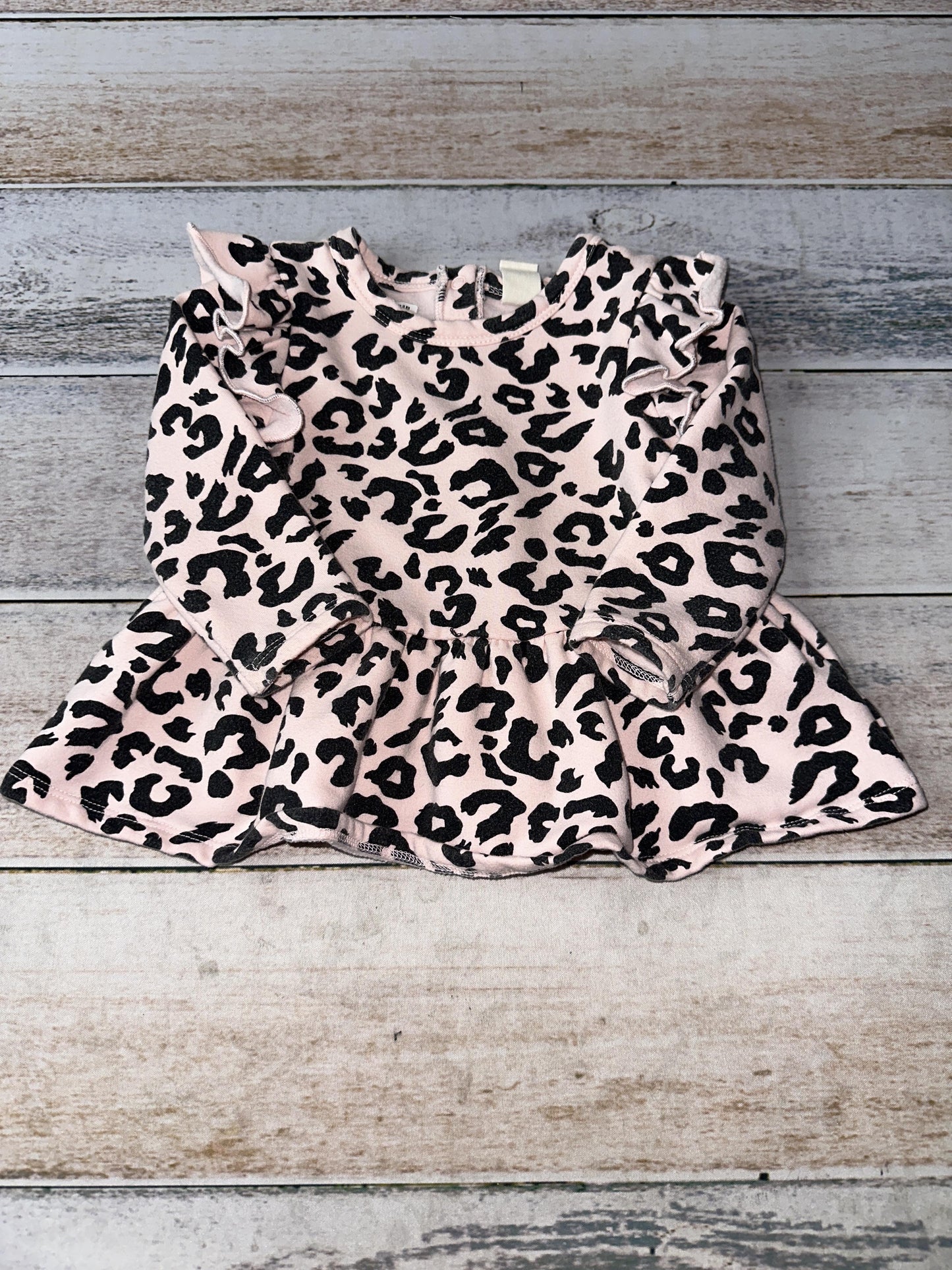 Tucker + Tate Girls pink | Leopard print Dress Size: 9 months pink | Leopard print
