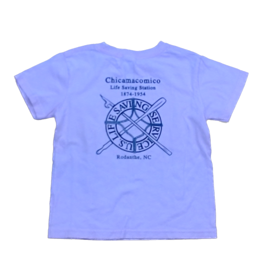Rabbit Skins Girls Pink Life Saving Station T-Shirt Size: 5T - 6T Pink Life Saving Station