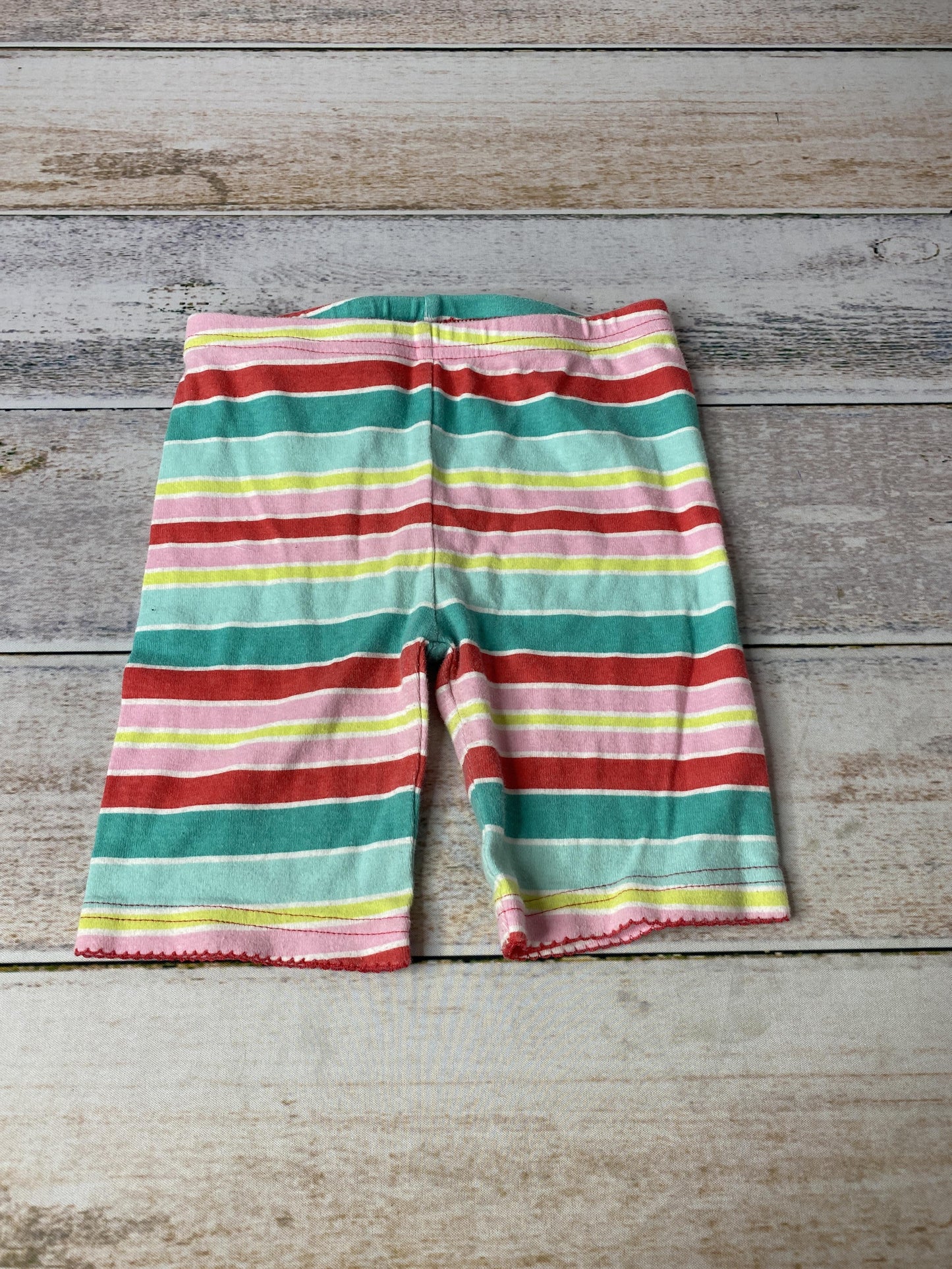 Carters Girls pink | Light Blue | Teal | Striped Shorts Size: 4T pink | Light Blue | Teal | Striped