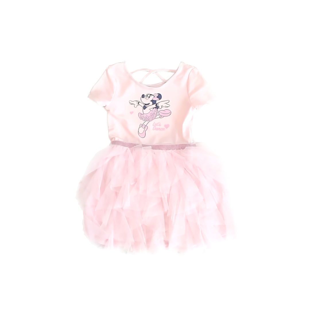 Disney Girls Pink "Minnie" Dress Size: 3T Pink "Minnie"