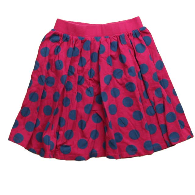 Tea Girls Pink | Navy | Polka Dots Skirt Size: 10 Years Pink | Navy | Polka Dots