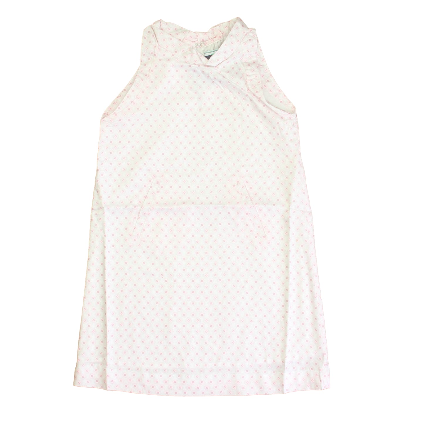 Classic Prep Girls Pink Picnic Dress Size: 6-14 Years Pink Picnic