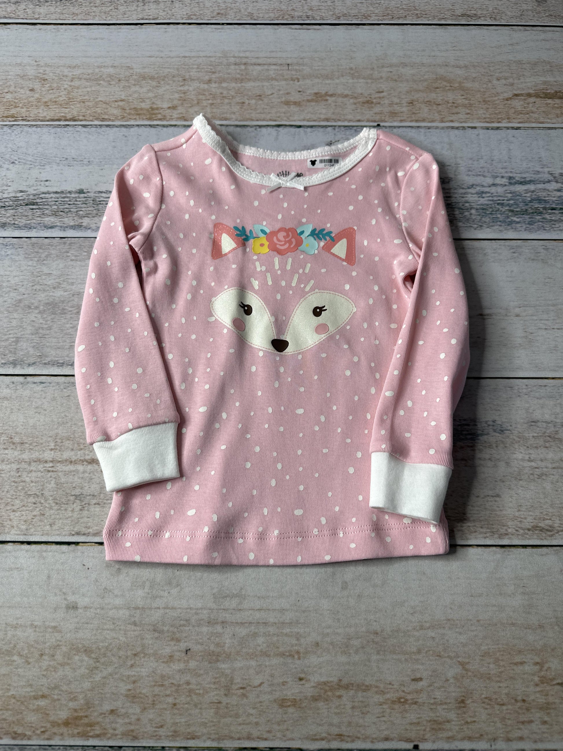 Little Me Girls pink | polka dot Pajamas Size: 2T pink | polka dot