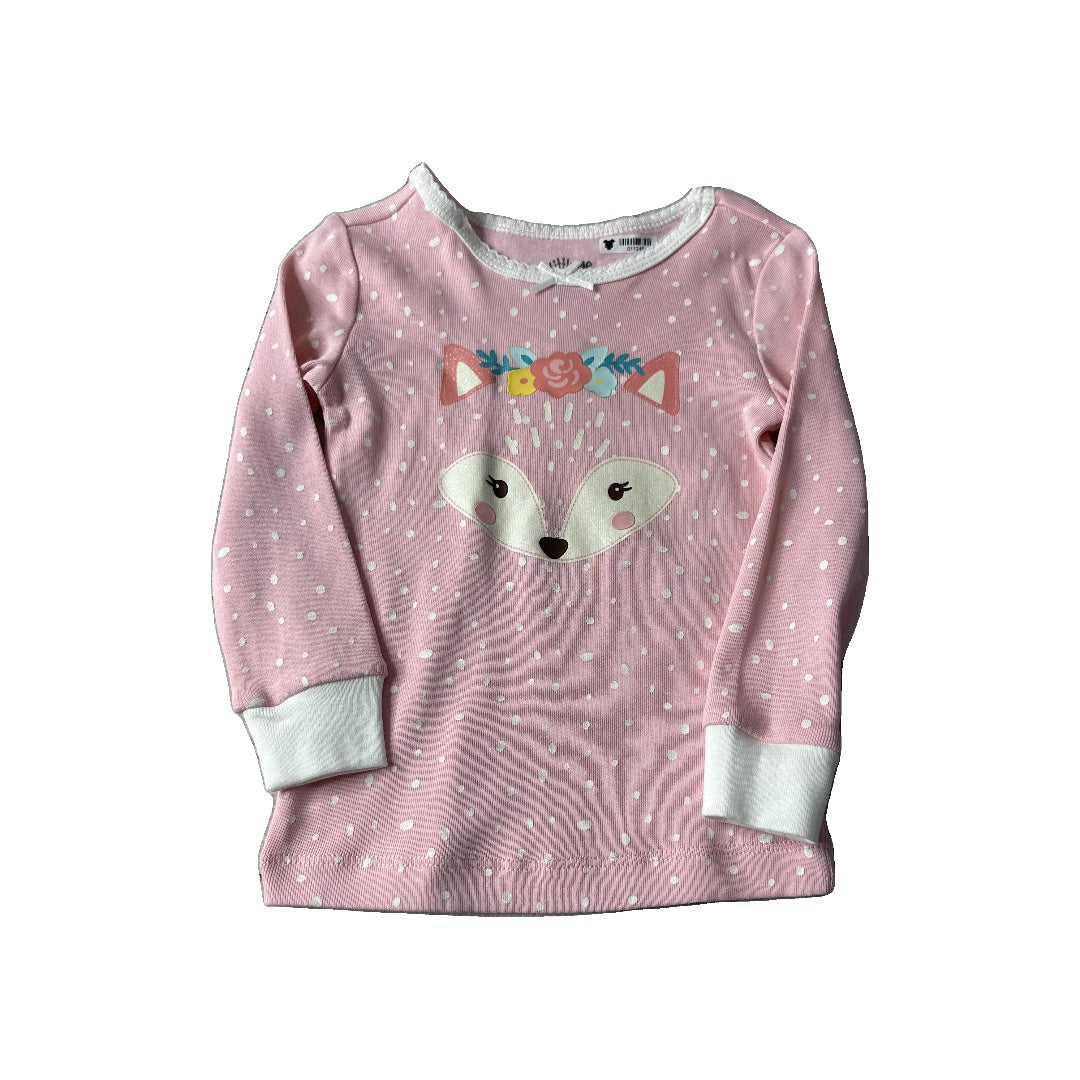 Little Me Girls pink | polka dot Pajamas Size: 2T pink | polka dot