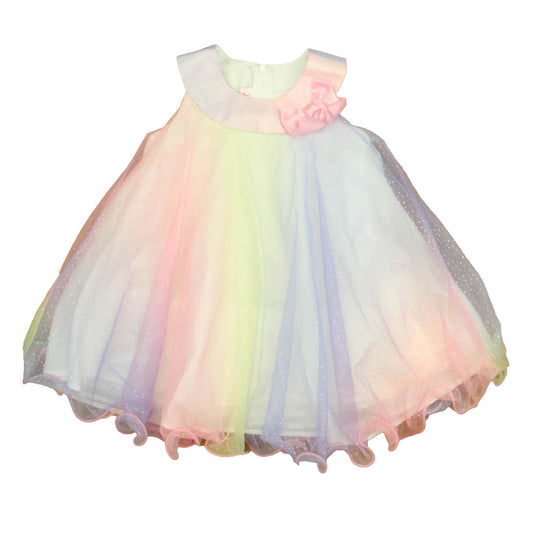 Jessica Ann Girls Pink | Purple Dress Size: 18 Months Pink | Purple