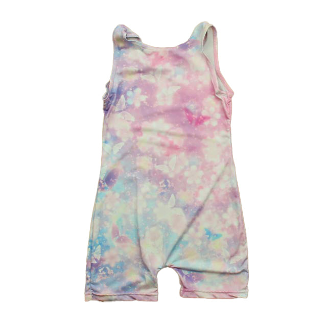 Unknown Brand Girls Pink | Purple Leotard Size: 7-8 Years