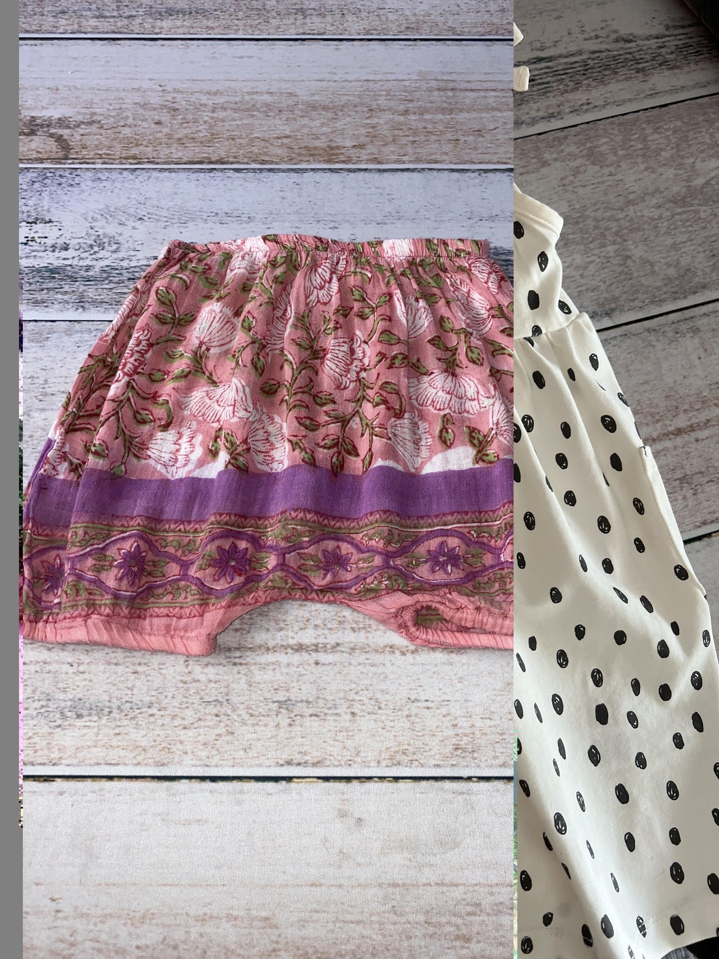 Girls pink | purple Shorts Size: 24 months pink | purple